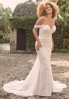 Maggie Sottero CHARMAINE Sheath Wedding Dress