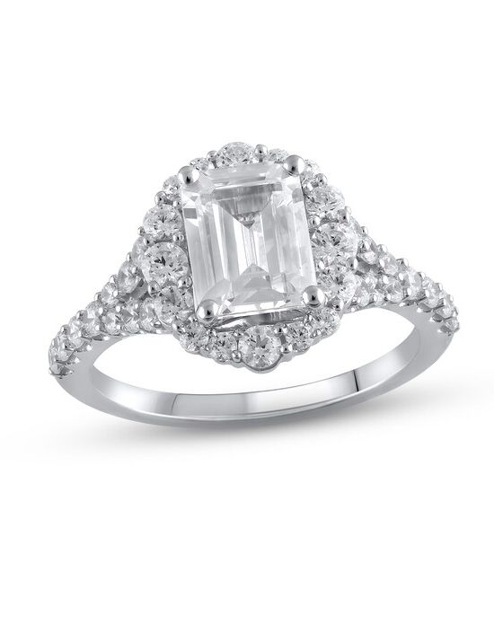 Kay Jewelers Glamorous Emerald Cut Engagement Ring - 1