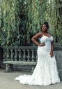 Disney Fairy Tale Weddings D288 - Tiana Sheath Wedding Dress - thumbnail - 4