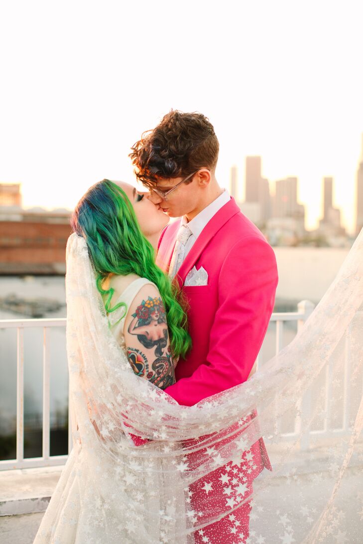 Rooftop Portraits at the Unique Space in Los Angeles, California