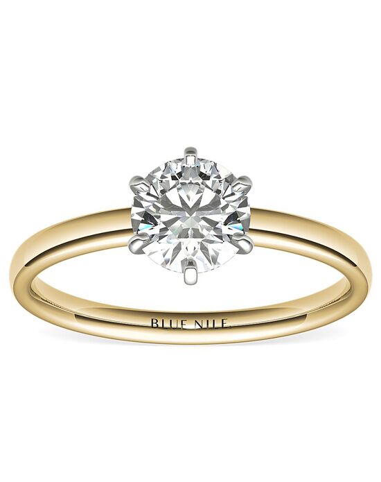 Blue Nile Round Cut Engagement Ring - 1