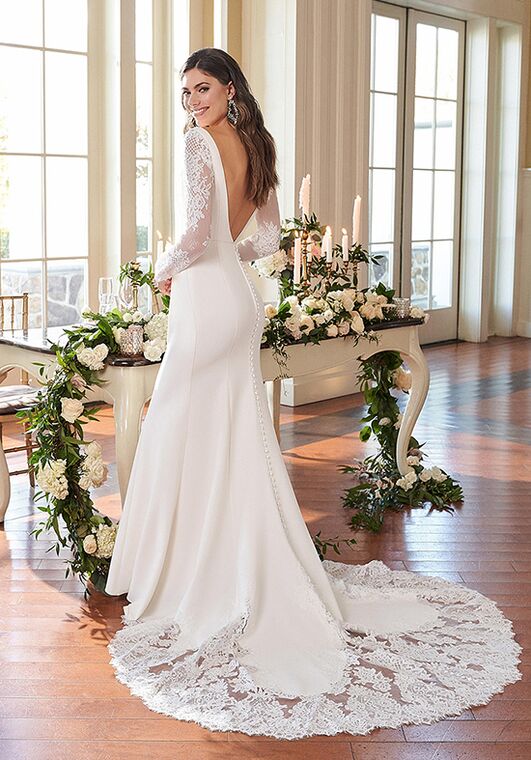 Sincerity Bridal 44291 Fit-and-Flare Wedding Dress - 3