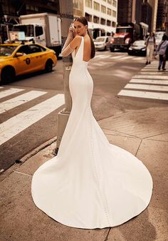 Morilee by Madeline Gardner Joey, 15017 Fit-and-Flare Wedding Dress