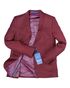Perry Ellis "Noah" Kids Burgundy Suit (5-Piece Set) Flower Girl Dress and Ring Bearer Outfit - thumbnail - 6