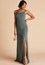 Birdy Grey Ash Crepe Dress in Sea Glass Scoop Bridesmaid Dress - thumbnail - 3