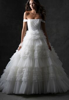 Allure Couture C743 Ball Gown Wedding Dress