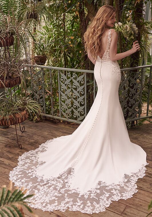 Rebecca Ingram BETTY Sheath Wedding Dress - 5