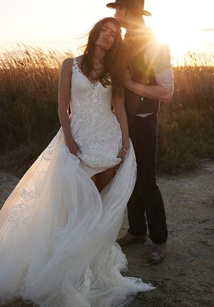 Lillian West 66142 A-Line Wedding Dress