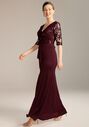 AW Bridal AW Kalina Dress Red Mother Of The Bride Dress - thumbnail - 4