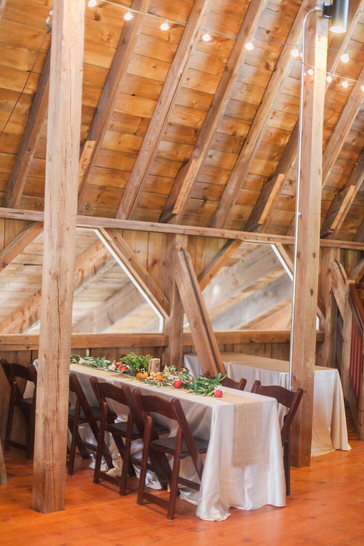 Barn Wedding Reception at Shepherd's Hill Farm