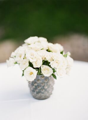 Antique Silver Vase