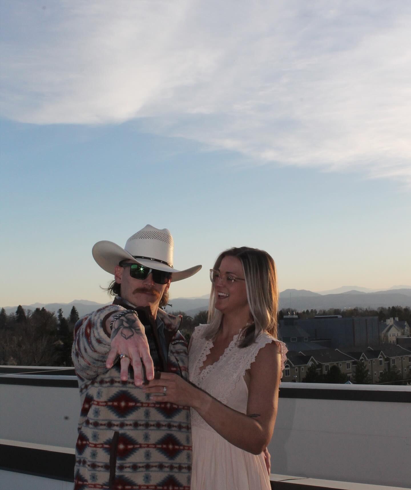 Our engagement in Colorado! Dallas always makes me laugh. 