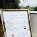 Illustrated Signature Cocktail Menu for Wedding at the Royal Crest Room in St. Cloud, Florida