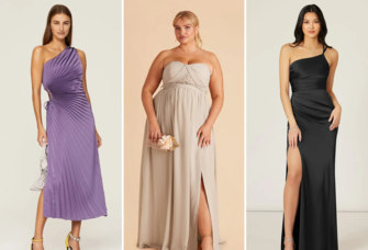 Bridesmaid gowns