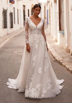 Moonlight Tango T988 A-Line Wedding Dress