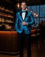 BLACKTIE AMSTERDAM Turquoise Wedding Tuxedo Blue Tuxedo - thumbnail - 6