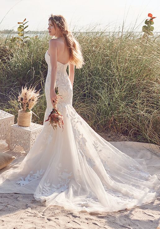 Rebecca Ingram HATTIE LYNETTE Mermaid Wedding Dress - 5