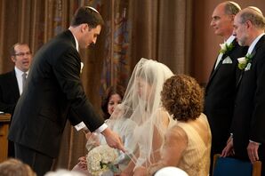 Veil Lift Jewish Wedding Ceremony