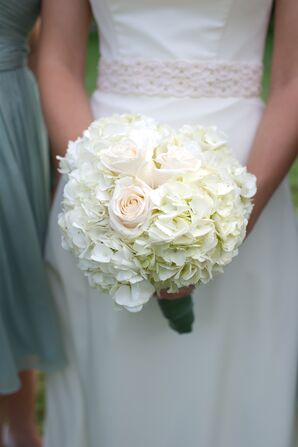 White Rose, Floral Bridal Bouquet