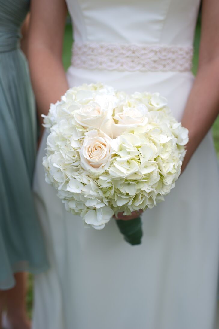 White Rose, Floral Bridal Bouquet