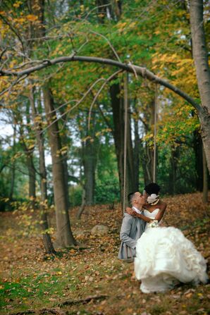 Nichole and Nick  Backyard Wedding