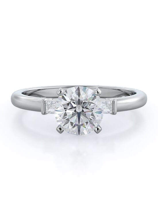 With Clarity Classic Princess, Asscher, Cushion, Emerald, Marquise, Pear, Radiant, Round, Oval Cut Engagement Ring - 1