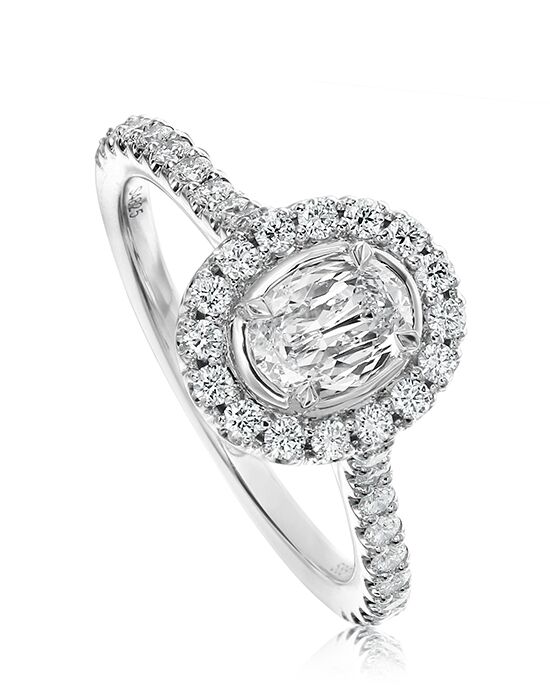 Christopher Designs Elegant Oval Cut Engagement Ring - 1
