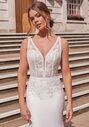 Adore by Justin Alexander Casey Fit-and-Flare Wedding Dress - thumbnail - 4