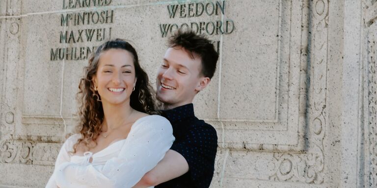Becca & Aaron Home Page Banner