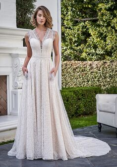 Jasmine Bridal F221061 A-Line Wedding Dress