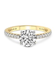 Friendly Diamonds Elegant Princess, Asscher, Cushion, Emerald, Heart, Marquise, Pear, Radiant, Round, Oval Cut Engagement Ring