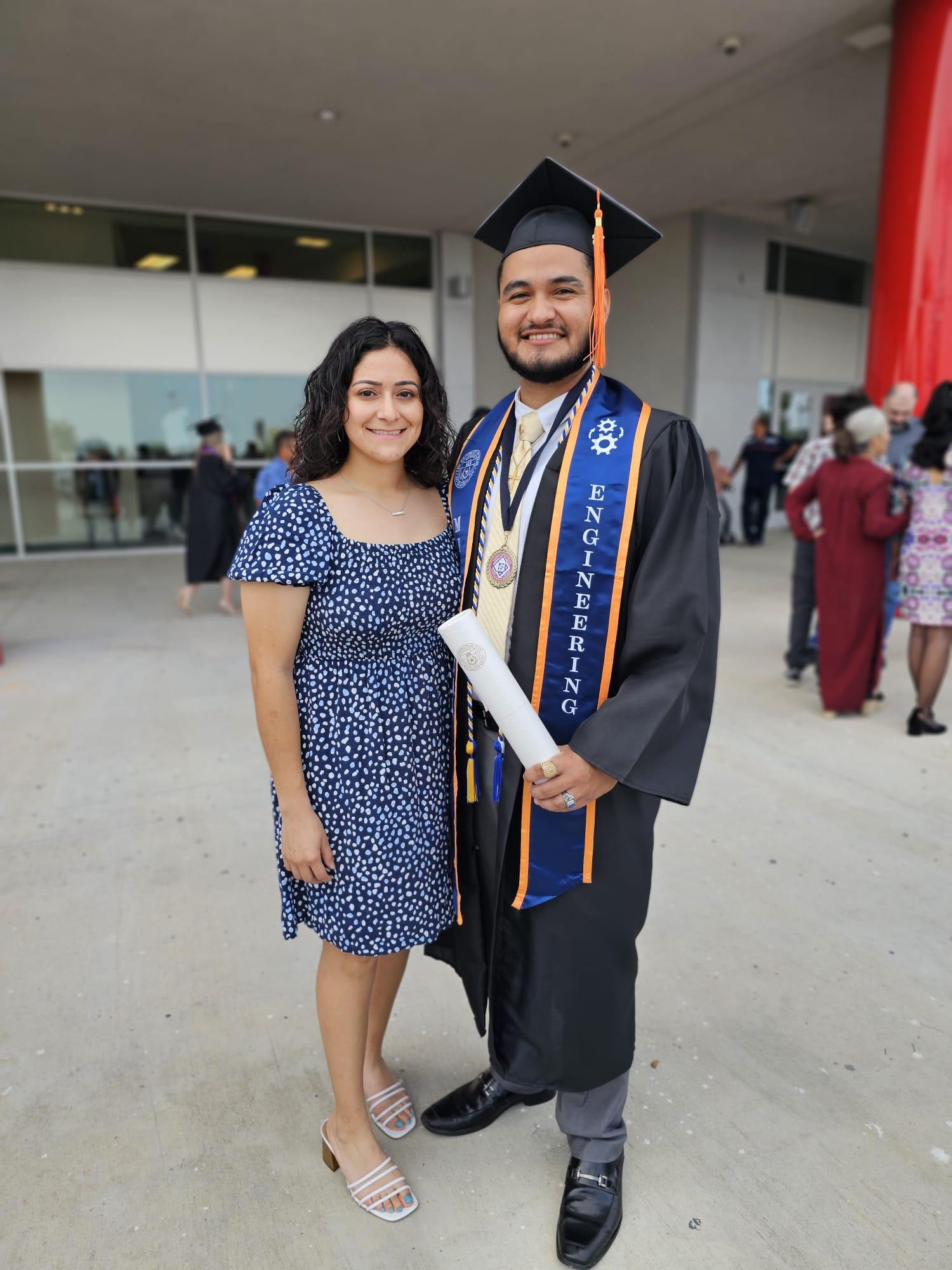 Mateo's graduation ceremony!