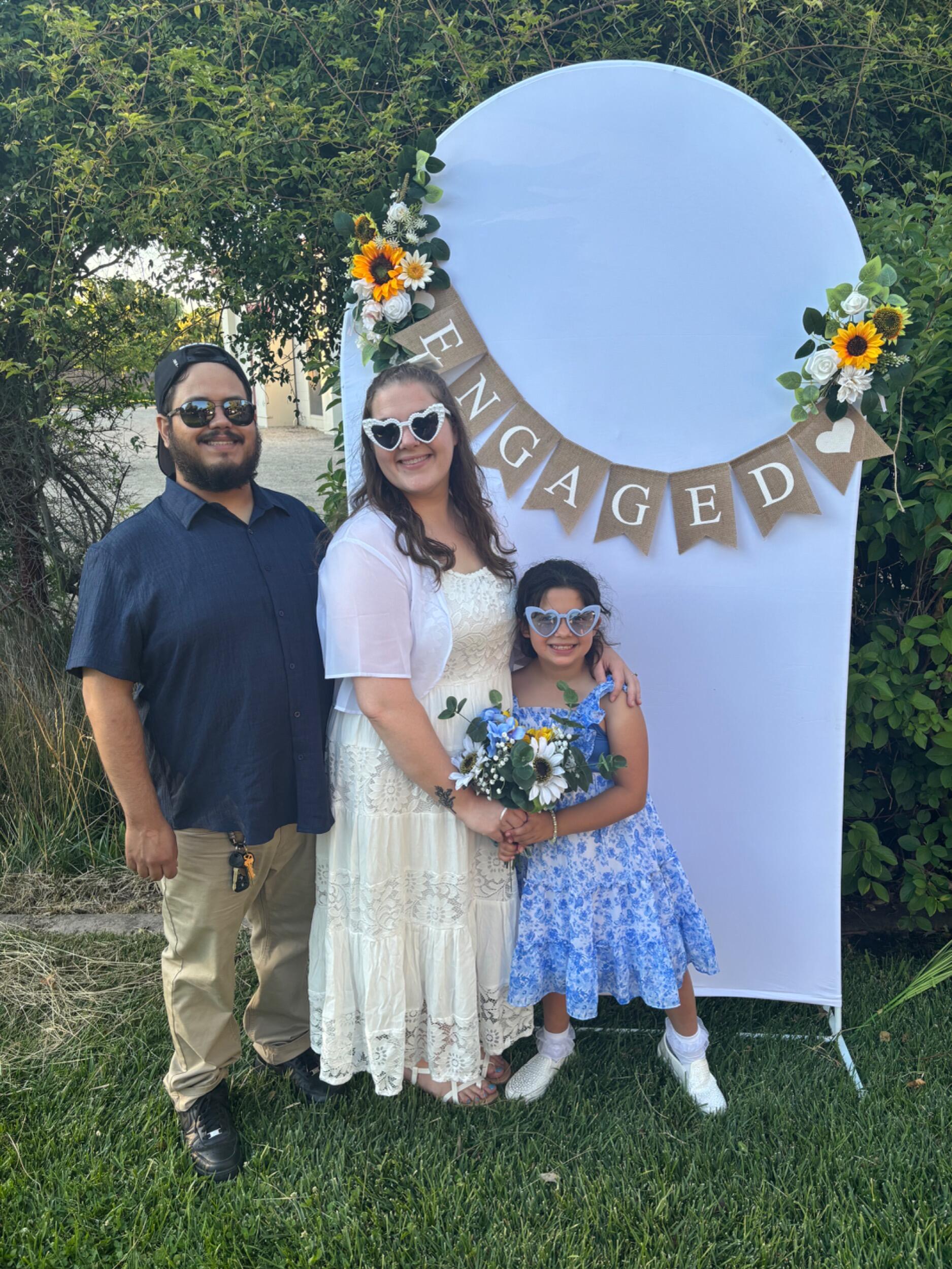 Our Engagement Party, a huge thank you to my Mom and my sister, Amber, for all of the effort and love throwing this party for us!