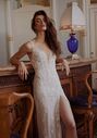 Justin Alexander Italia Fit-and-Flare Wedding Dress - thumbnail - 4