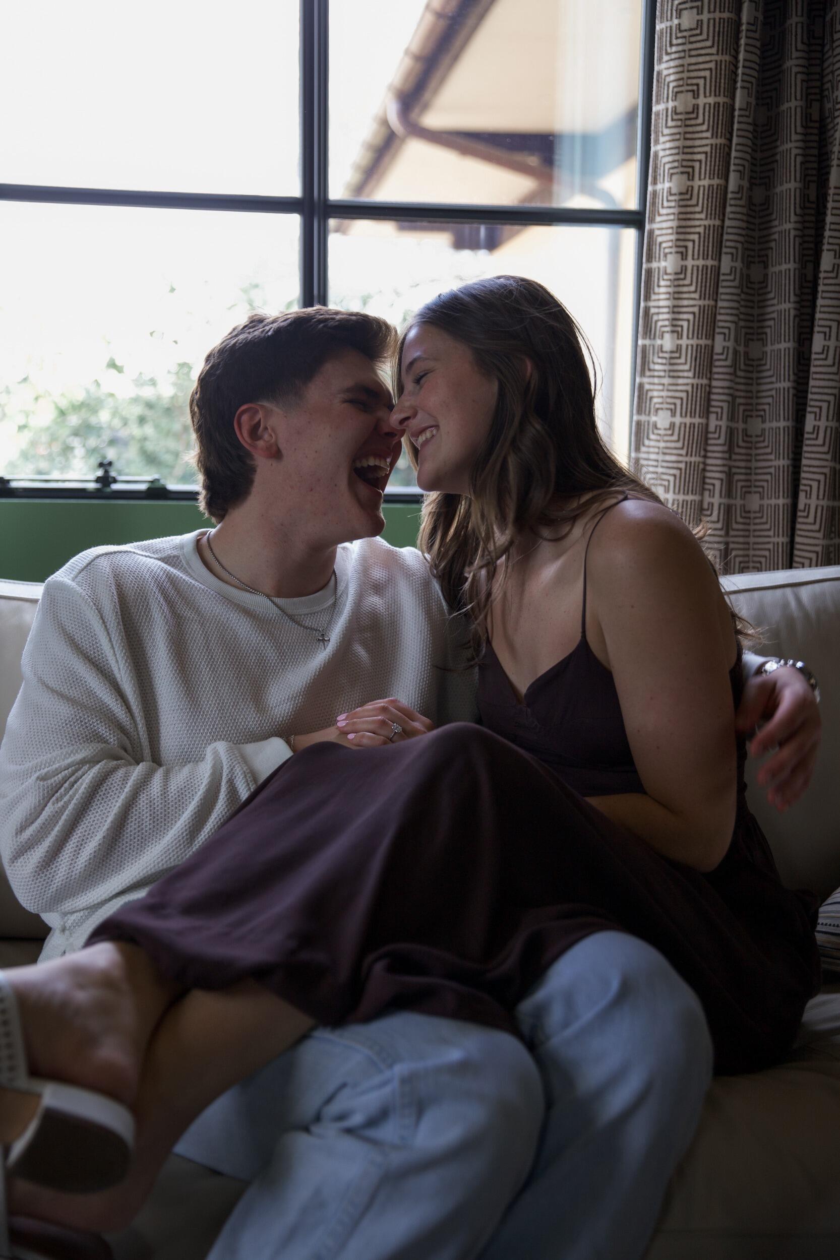 The day we got engaged!