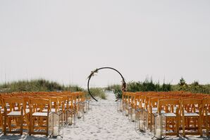 Hindu Fusion Beach-Front Wedding at the Sandbar Restaurant in Anna Maria, Florida