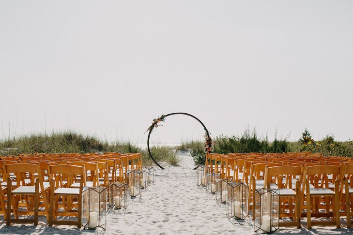 Hindu Fusion Beach-Front Wedding at the Sandbar Restaurant in Anna Maria, Florida