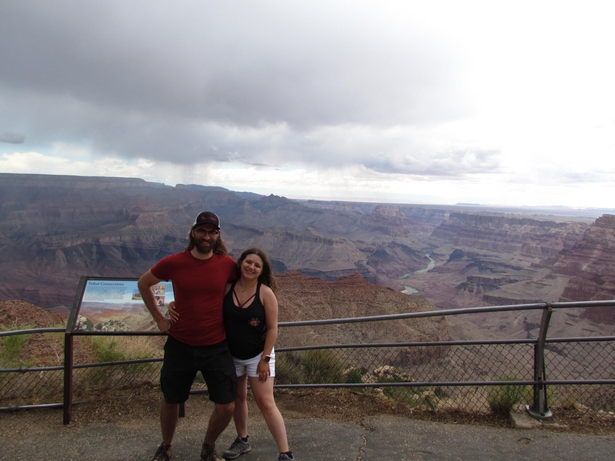 Visiting the Grand Canyon with Chris and Marisa