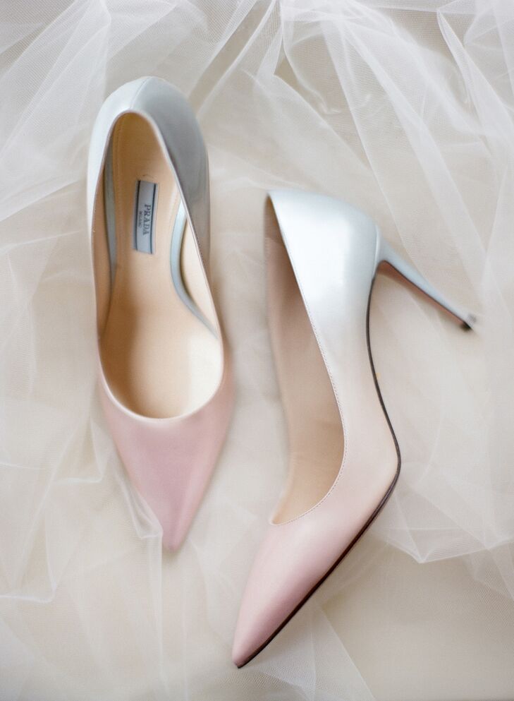 Glamorous Pink Ombre High Heels