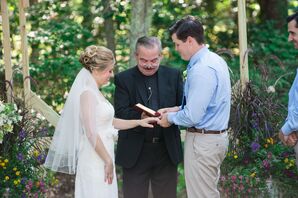 Lauren and Dan Wedding Ceremony Ring Exchange