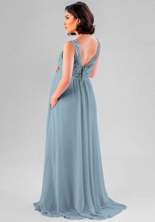 Kennedy Blue Palmer V-Neck Bridesmaid Dress - 2