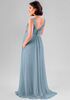 Kennedy Blue Palmer V-Neck Bridesmaid Dress - thumbnail - 2