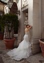 Justin Alexander Imani Mermaid and Trumpet Wedding Dress - thumbnail - 3