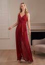 B2 Bridesmaids by Jasmine B243059 V-Neck and Plunge Bridesmaid Dress - thumbnail - 1