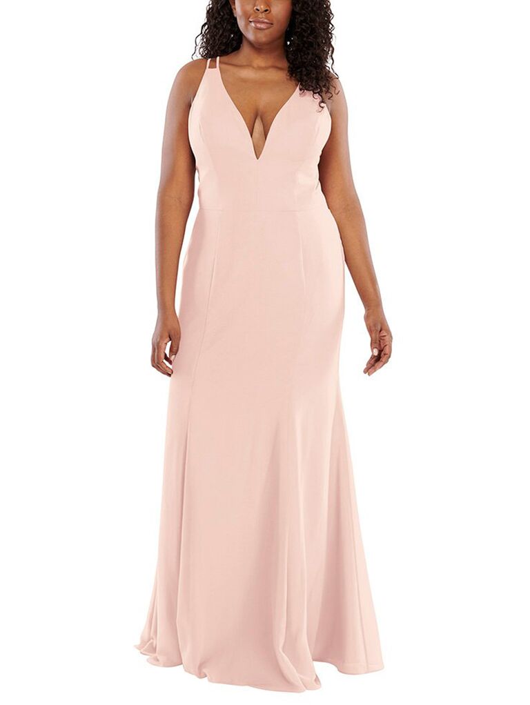 31 Blush Bridesmaid Dresses If You're ...