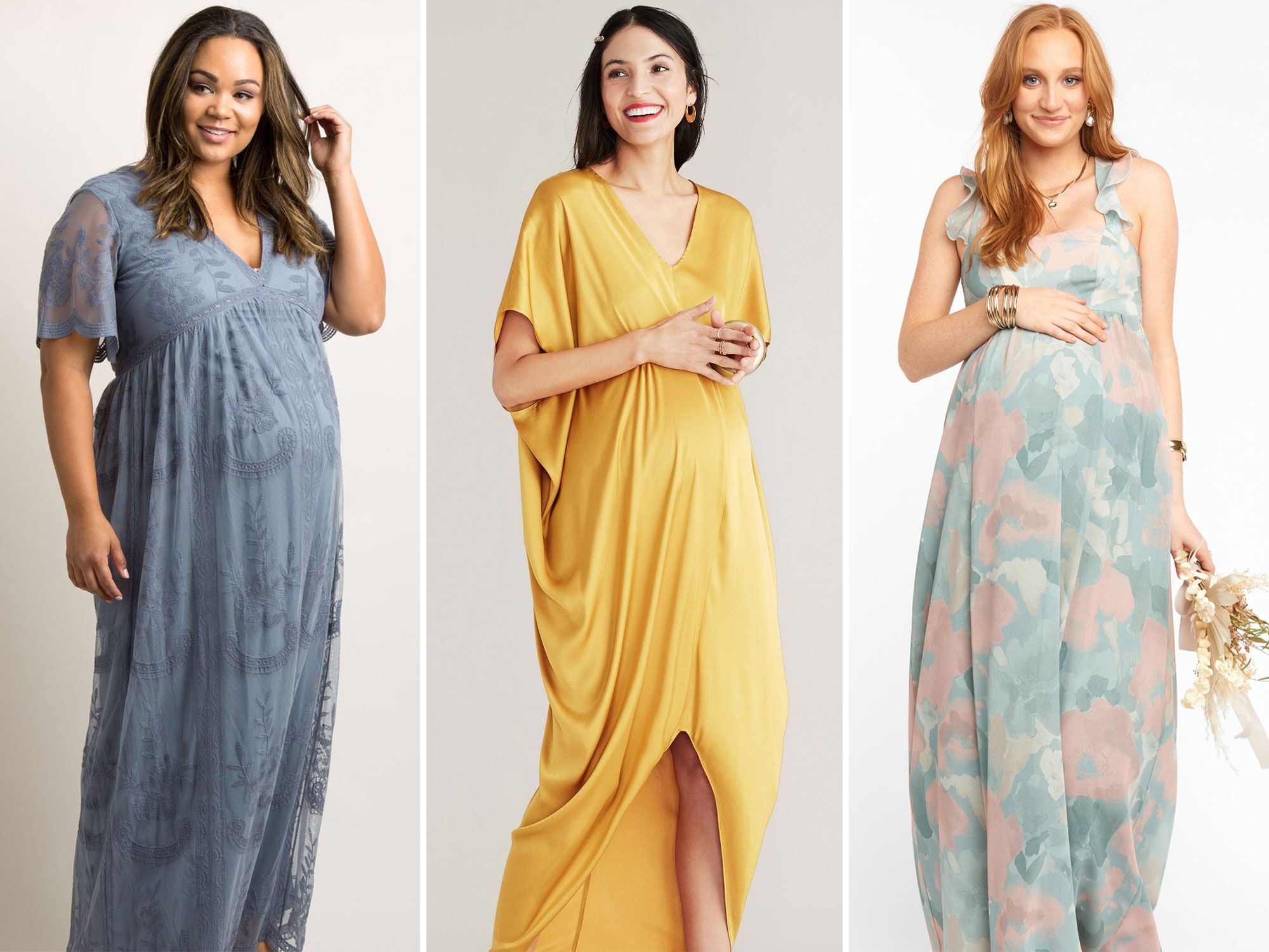 maternity bridesmaids