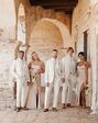 Birdy Grey Suits Taylor Suit in Tan Champagne Tuxedo - thumbnail - 6