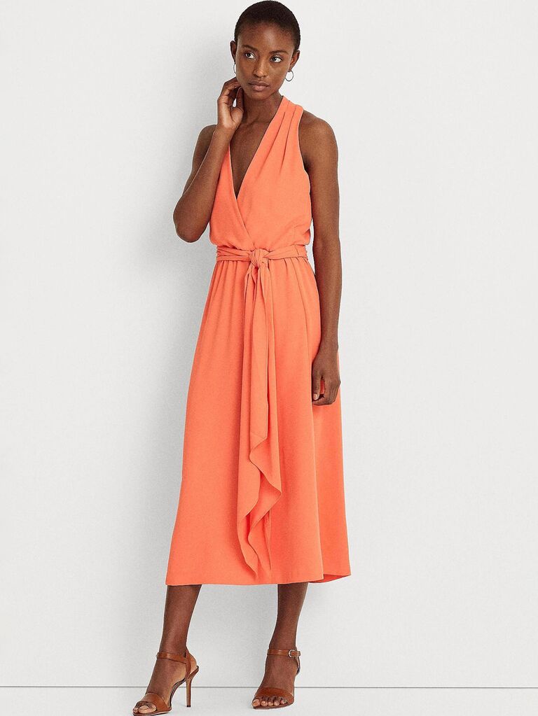 22 Halter Wedding Guest Dresses for Every Type of Wedding