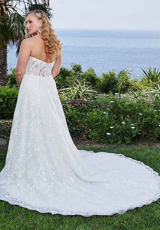 Casablanca Bridal 2414 Reagan Ball Gown Wedding Dress - 4