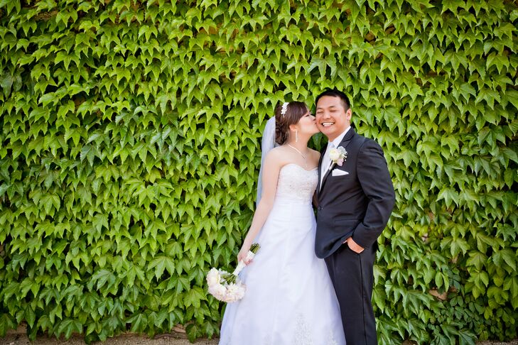 
                                        The vast outdoor space surrounded by vineyards and the indoor rustic barrel room with hanging chandeliers se